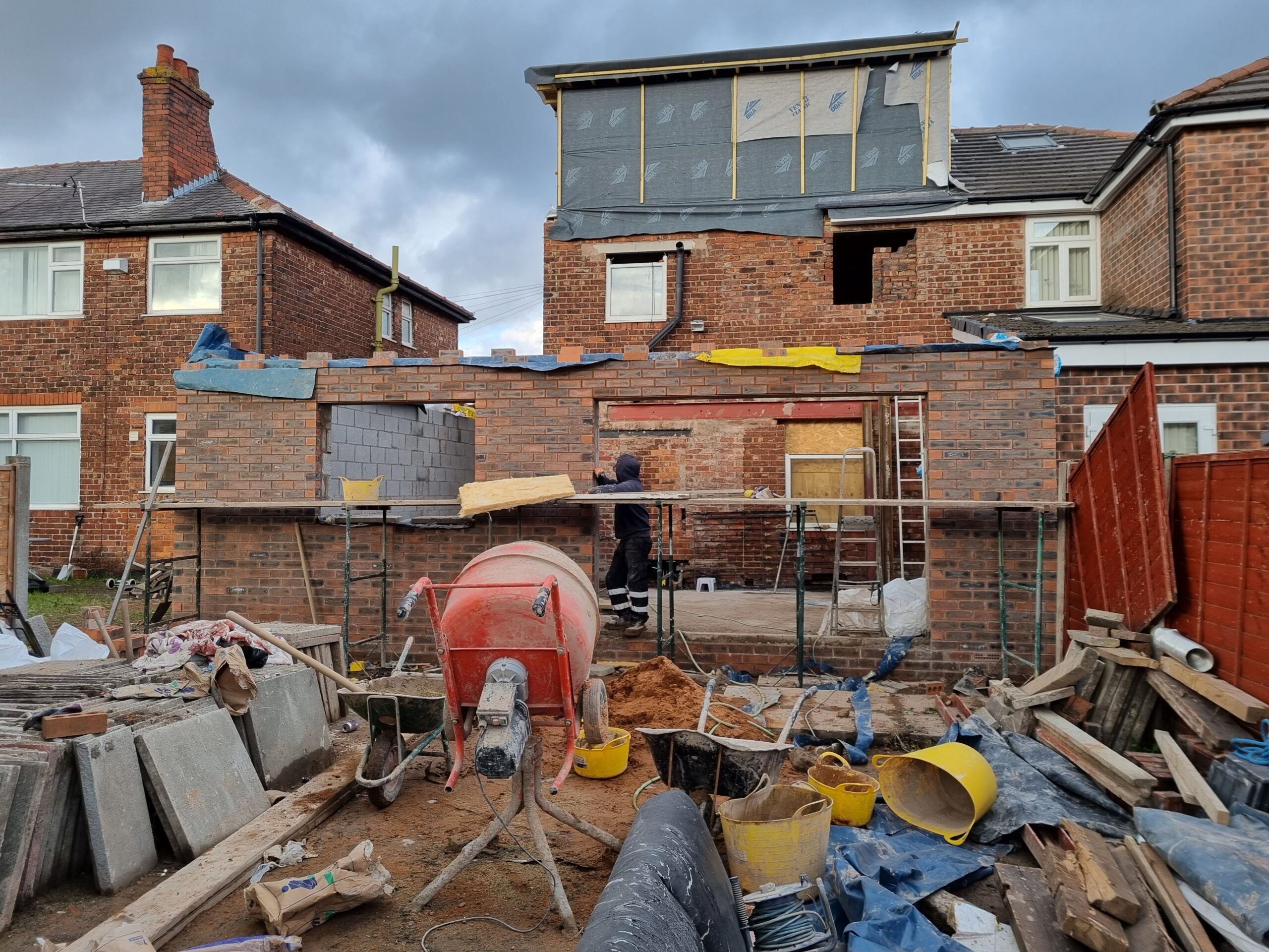 Rear extension build stage thumbnail