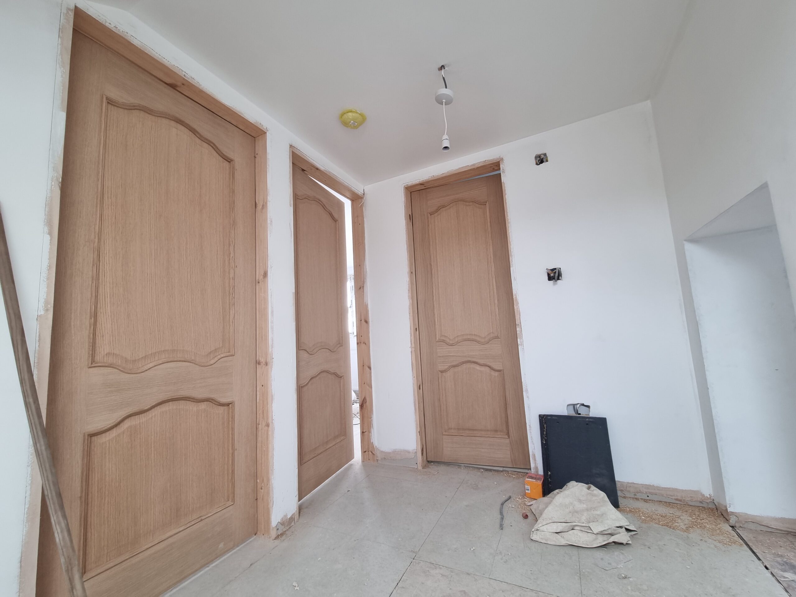 Internal door and plastering stage thumbnail