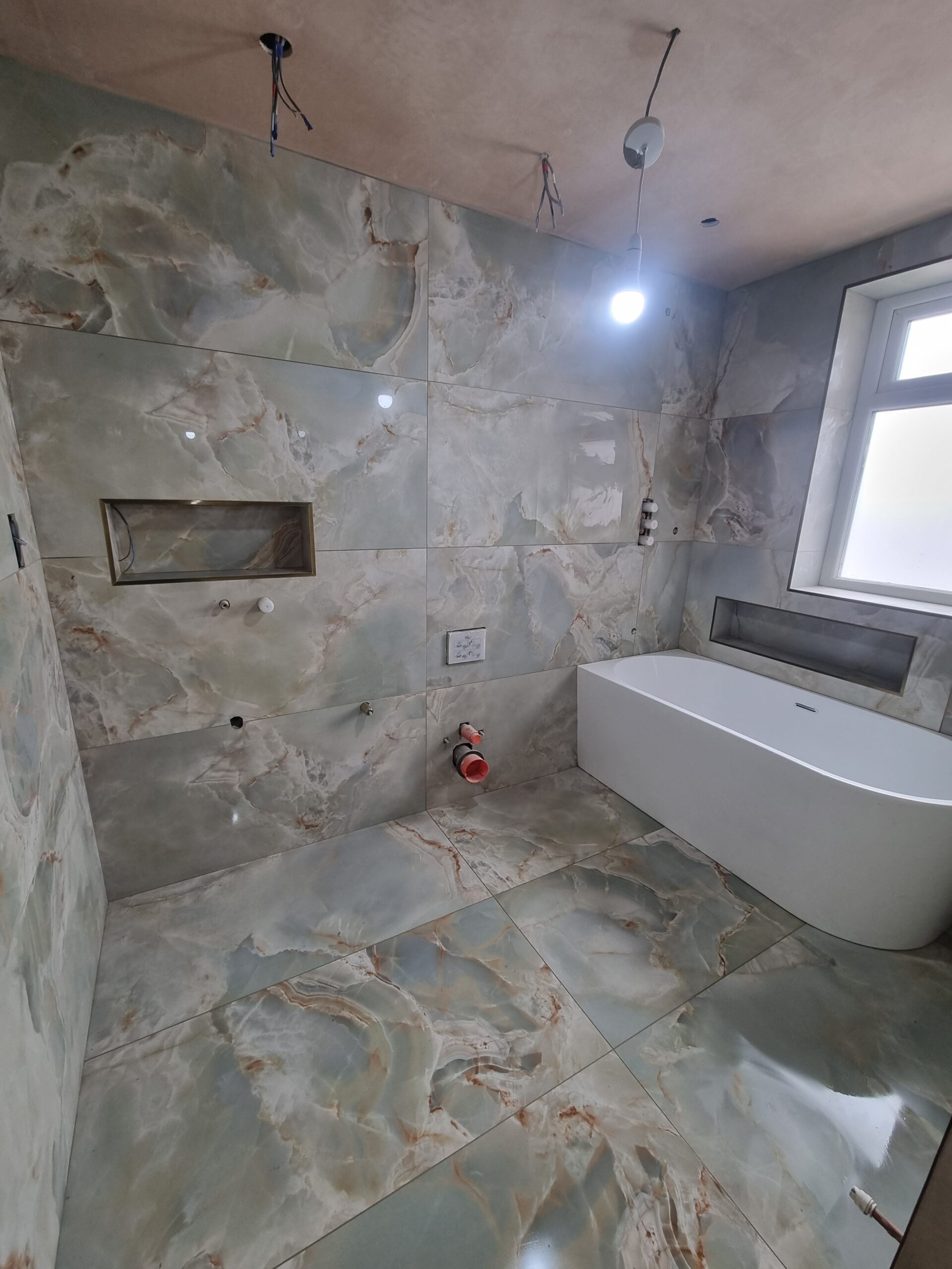 Bathroom tiling finish thumbnail