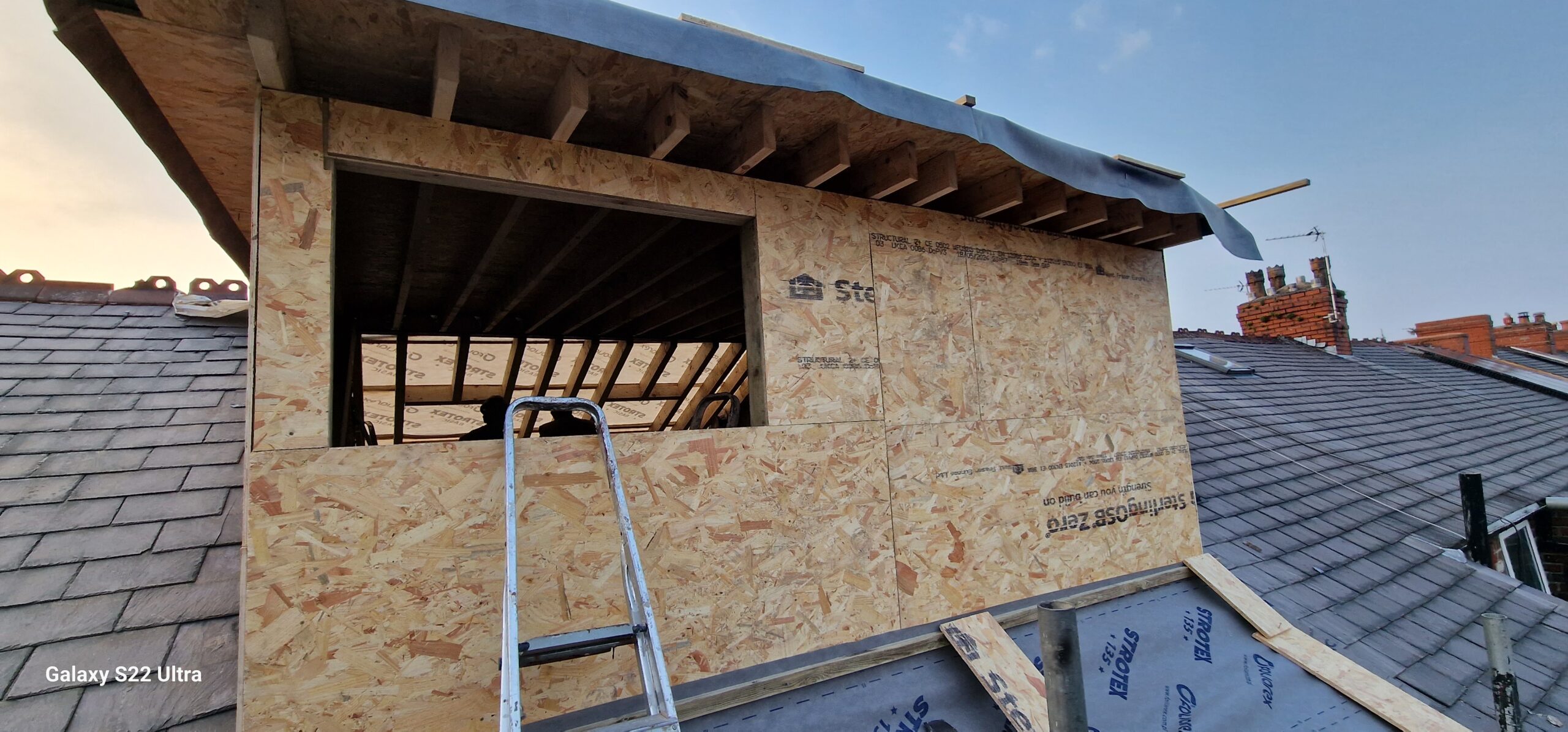 Roof structure progress thumbnail