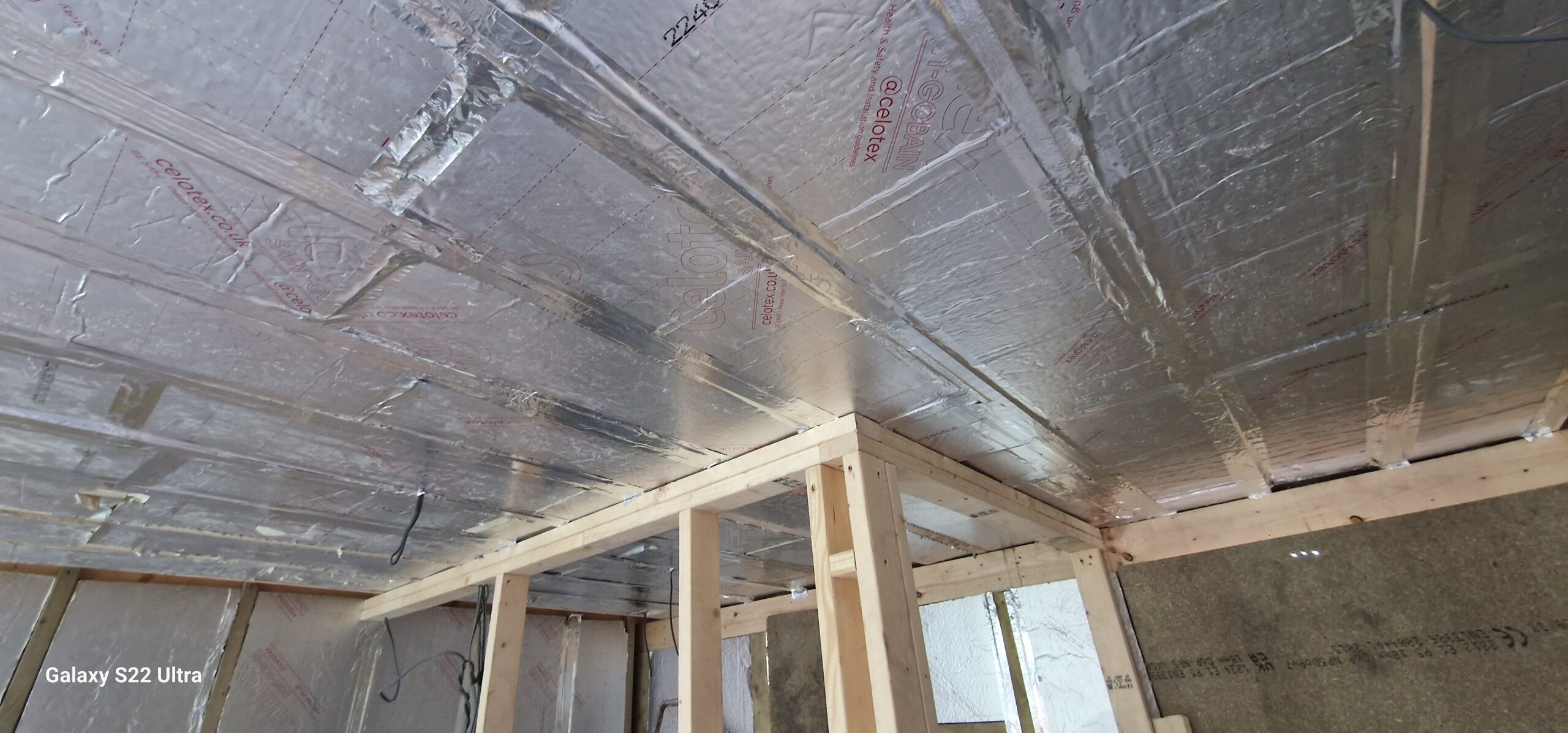 Insulation and timber framework thumbnail
