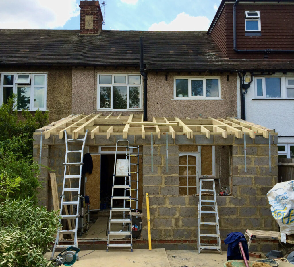 house extension project in manchester by kws builders