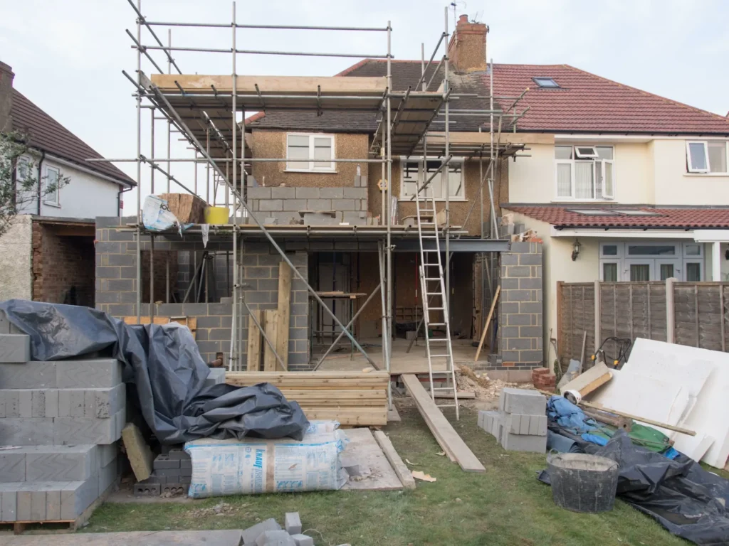 house extension project in manchester by kws builders
