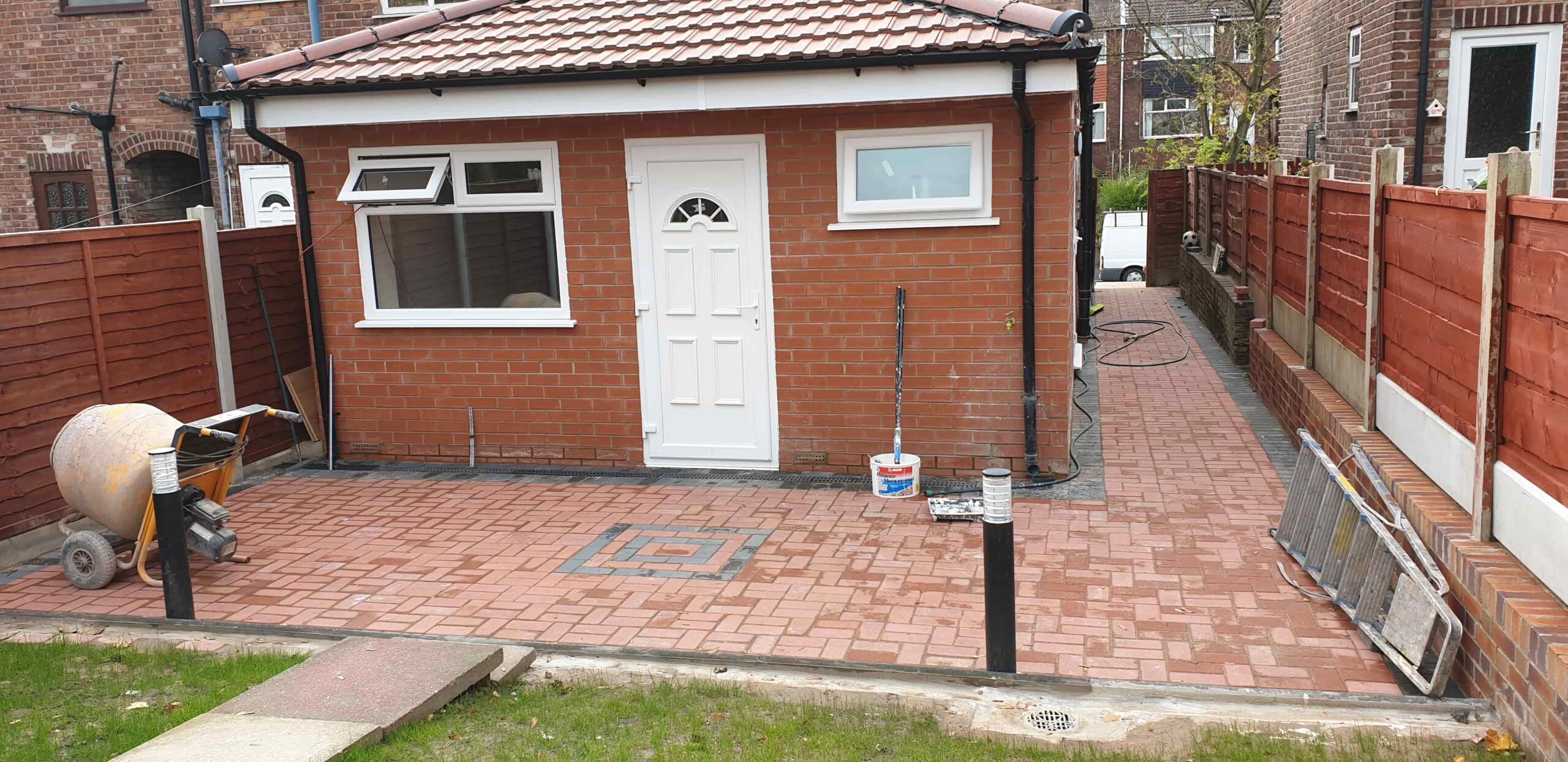 KWS Builders Landscaping project in Manchester