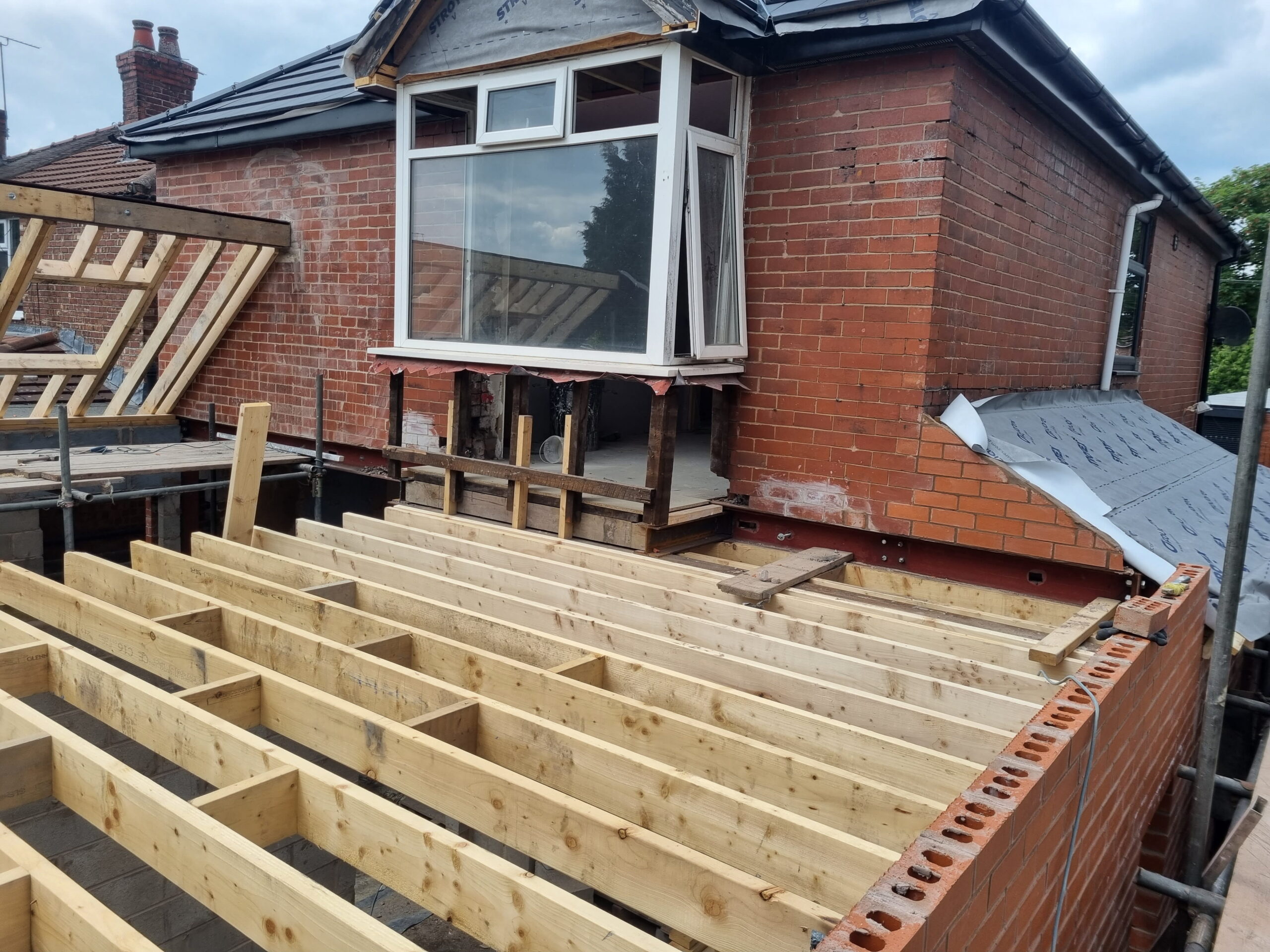 KWS builder house extension in Manchester