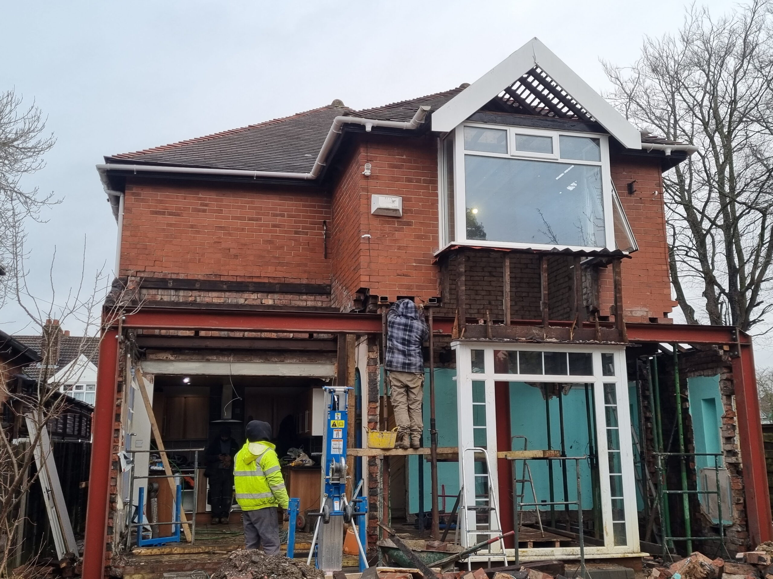 KWS builder house extension in Manchester