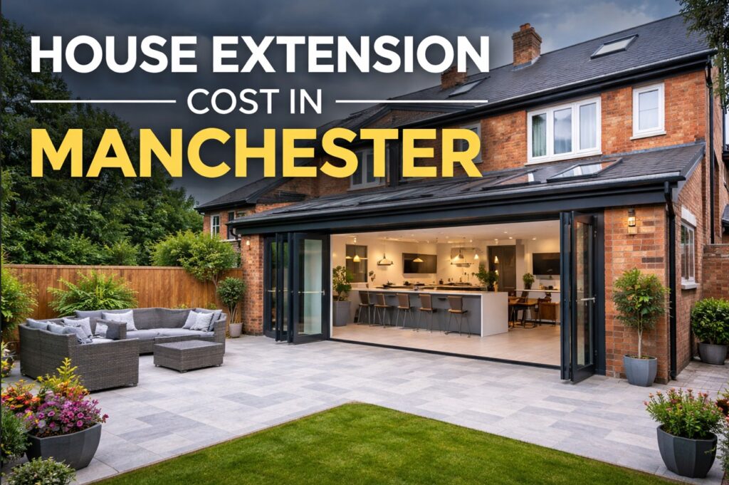 House extension cost in Manchester